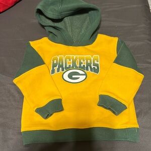 Toddler NFL Green Bay packer hoodie